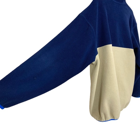 ❌SOLD❌Patagonia Synchilla Fleece Pullover Colorblock Classic Snap-T Pocket Large - Picture 7 of 15